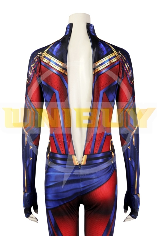 Avengers: Endgame Captain Marvel Bodysuit Costume Cosplay Suit Unibuy