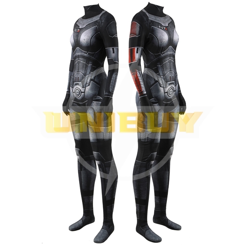 Mass Effect FemShep N7 Armor Costume Cosplay Suit Unibuy