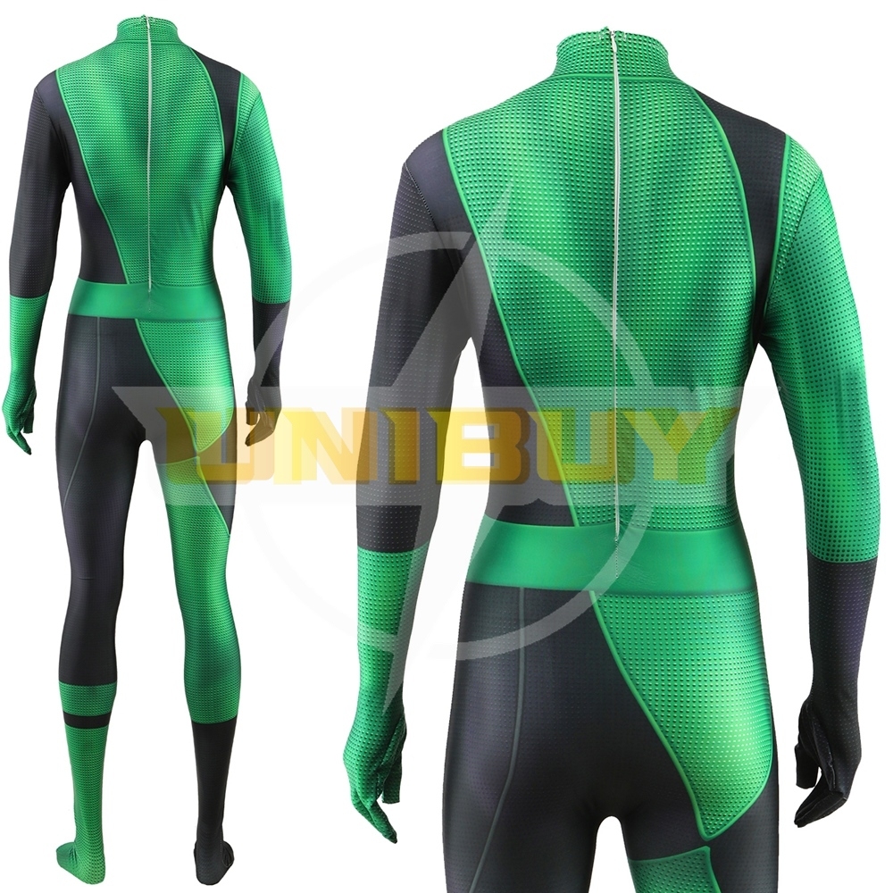 Kim Possible Shego Bodysuit Cosplay Costume Suit For Kids Adult Unibuy