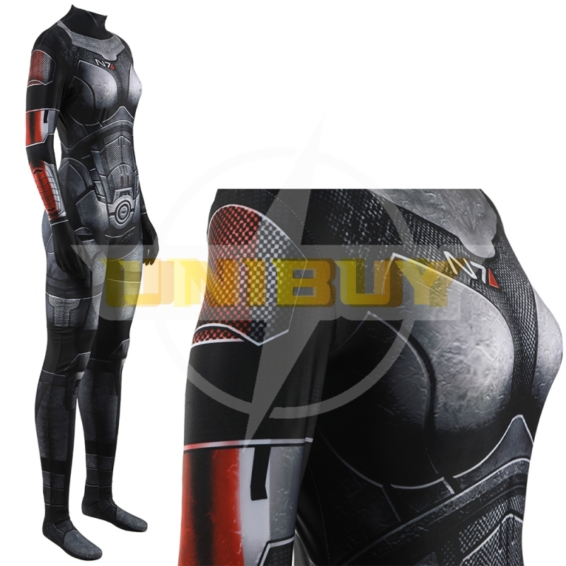 Mass Effect FemShep N7 Armor Costume Cosplay Suit Unibuy