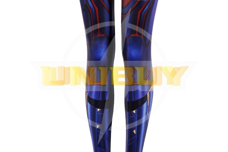 Avengers: Endgame Captain Marvel Bodysuit Costume Cosplay Suit Unibuy