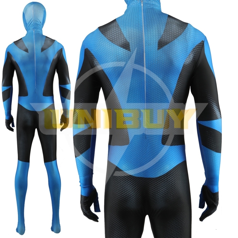 Blue Lantern Corps Spider man Bodysuit Costume Cosplay For Adult Kids Unibuy