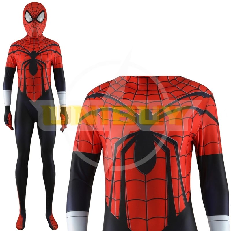 Superior spider man Suit Cosplay Costume Spider Man Jumpsuit Bodysuit For Kids Womens Unibuy