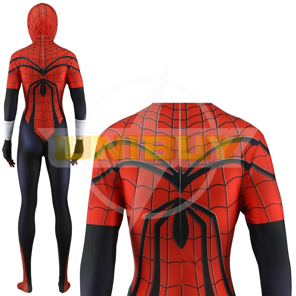 Superior spider man Suit Cosplay Costume Spider Man Jumpsuit Bodysuit For Kids Womens Unibuy