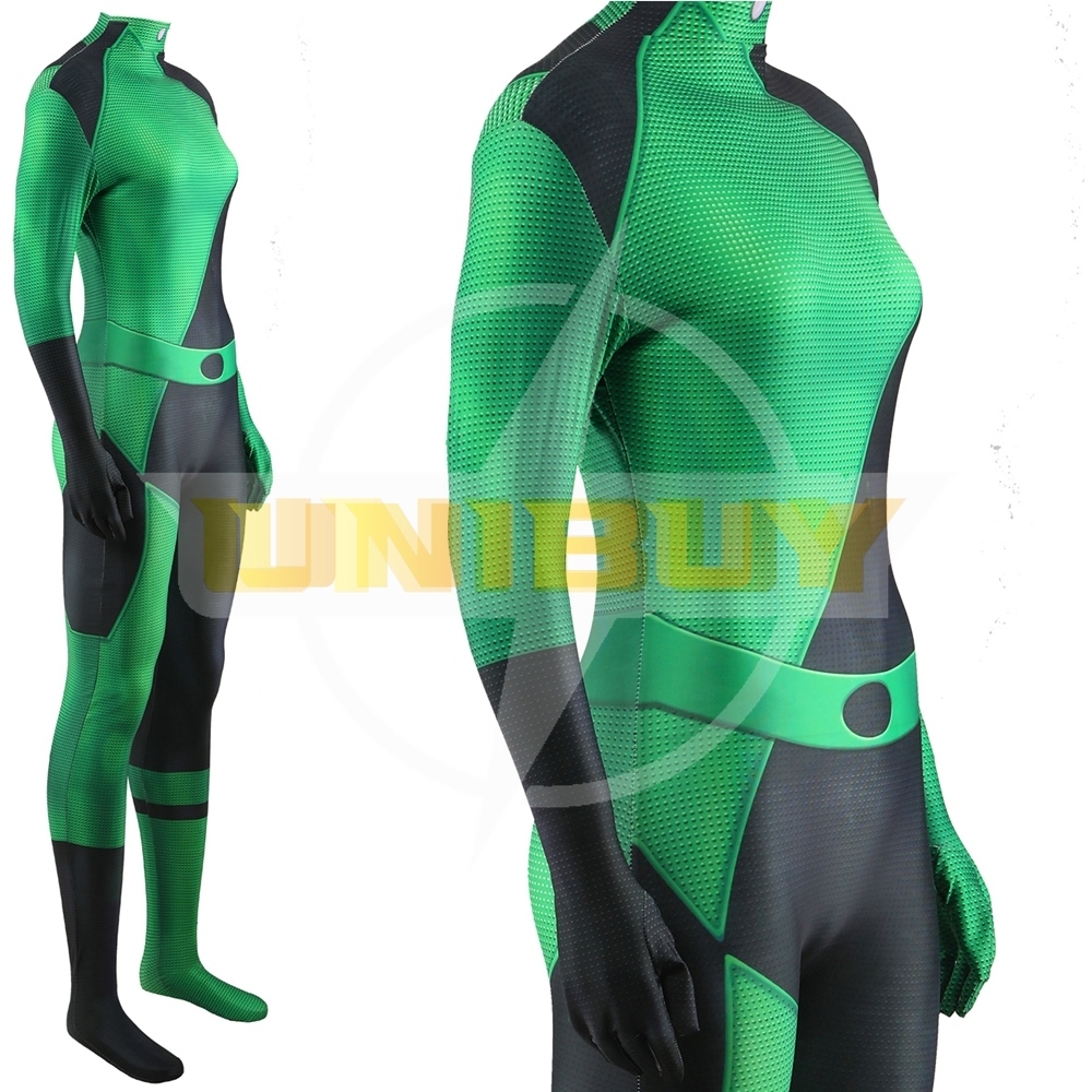 Kim Possible Shego Bodysuit Cosplay Costume Suit For Kids Adult Unibuy
