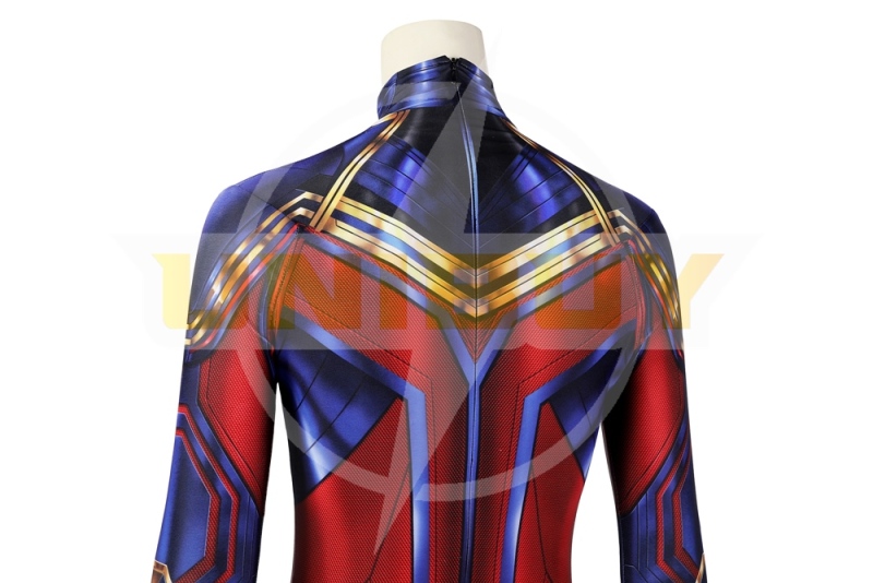 Avengers: Endgame Captain Marvel Bodysuit Costume Cosplay Suit Unibuy