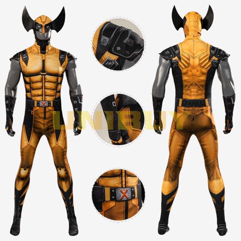 MARVEL Future Revolution Wolverine Bodysuit Costume Cosplay Suit for Adults Kids Unibuy