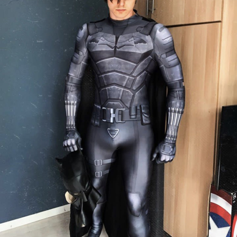 The Batman 2021 Costume Cosplay Suit Bruce Wayne Halloween Outfit Unibuy