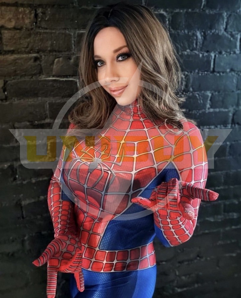 Spider-Man 2 Costume Cosplay Webbed Suit Peter Parker Female Version Unibuy