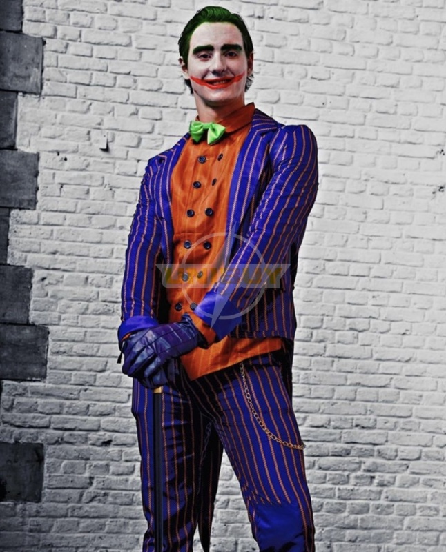 Batman Arkham Asylum Joker Costume Cosplay Suit Unibuy