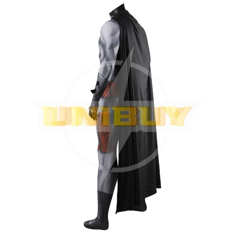 The Batman Bodysuit Cosplay Costume Flashpoint Thomas Wayne with Cloak For Kids Adult Unibuy