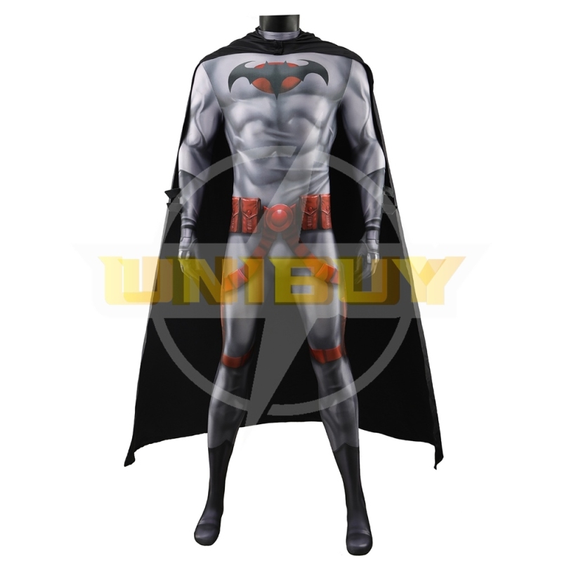 The Batman Bodysuit Cosplay Costume Flashpoint Thomas Wayne with Cloak For Kids Adult Unibuy