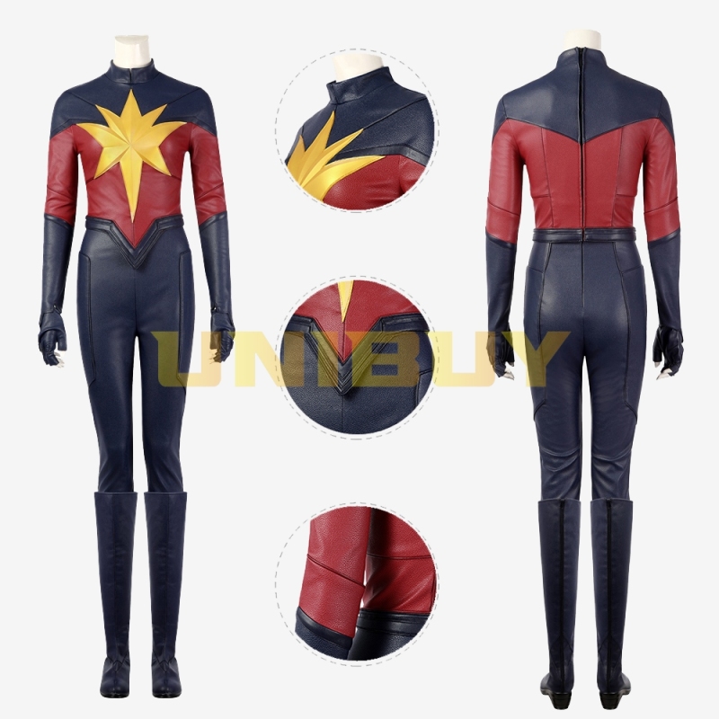 The Marvels 2 Captain Marvel Carol Danvers Costume Cosplay Suit Unibuy