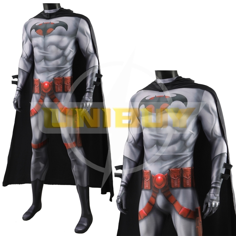 The Batman Bodysuit Cosplay Costume Flashpoint Thomas Wayne with Cloak For Kids Adult Unibuy