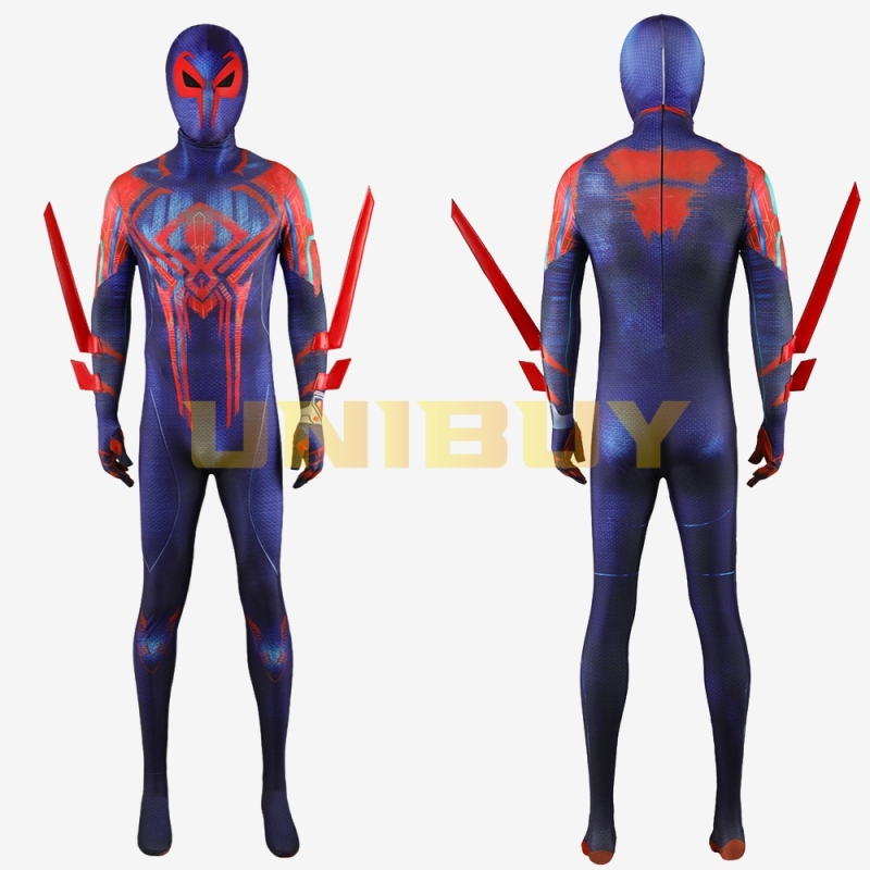 Spider-Man 2099 Suit Costume Cosplay Bodysuit For Men Kids Unibuy