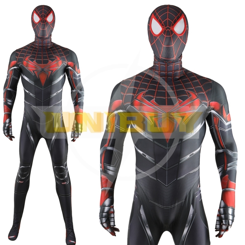 Marvel's Spider-man Miles Morales Advanced Tech Suit Bodysuit Costume Cosplay For Men Kids Unibuy