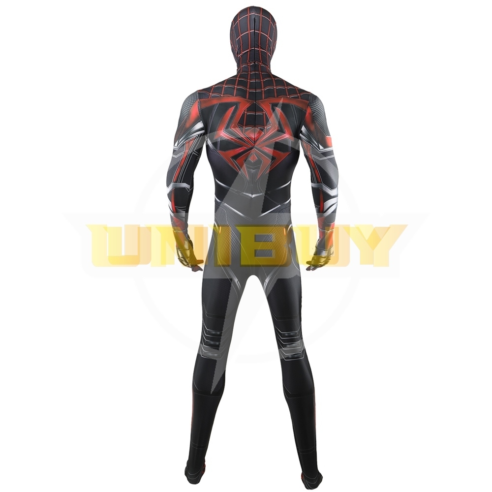 Marvel's Spider-man Miles Morales Advanced Tech Suit Bodysuit Costume Cosplay For Men Kids Unibuy