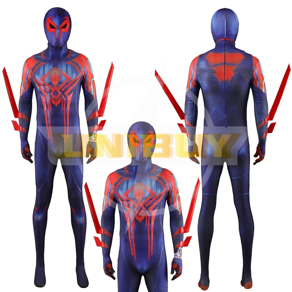 Spider-Man 2099 Suit Costume Cosplay Bodysuit For Men Kids Unibuy