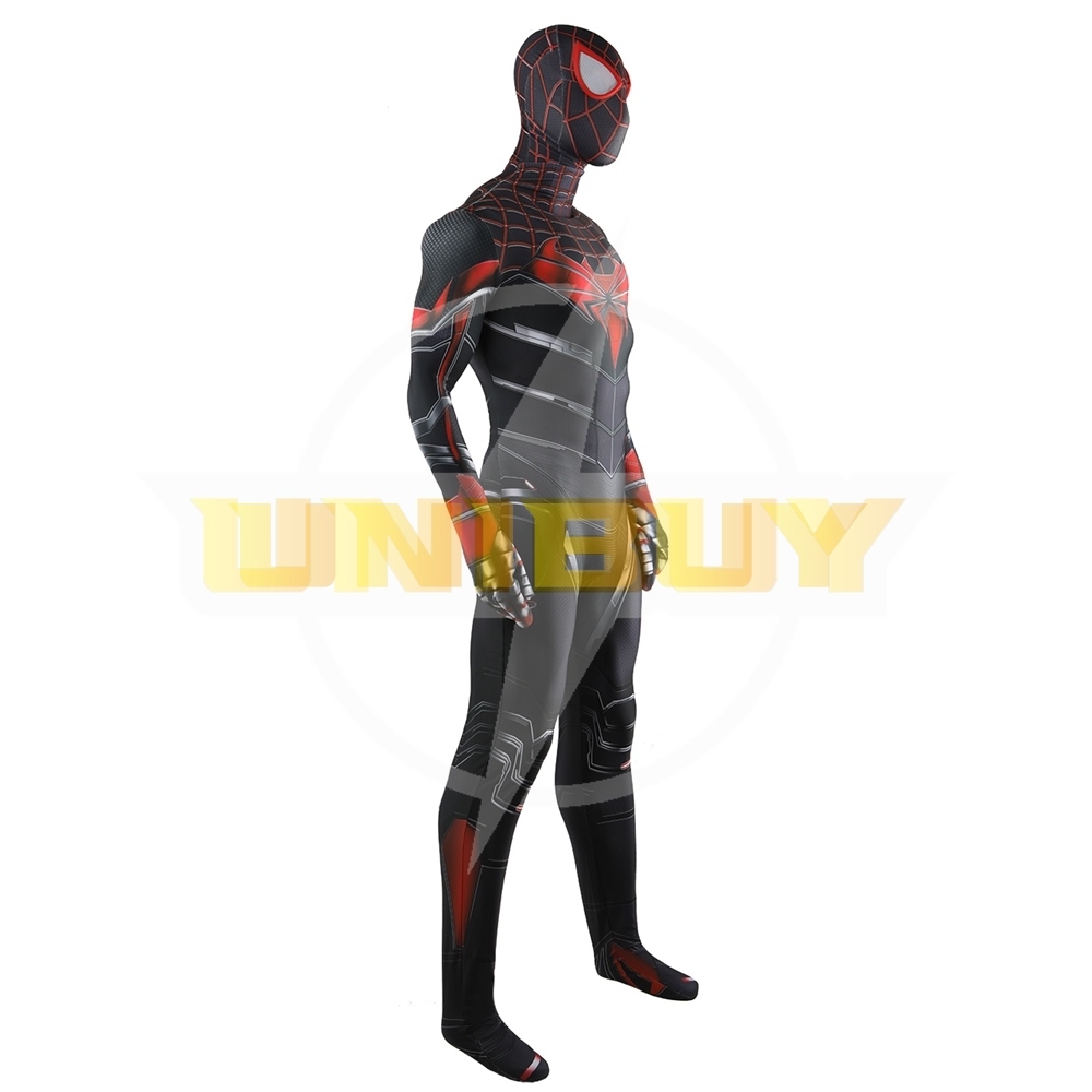 Marvel's Spider-man Miles Morales Advanced Tech Suit Bodysuit Costume Cosplay For Men Kids Unibuy