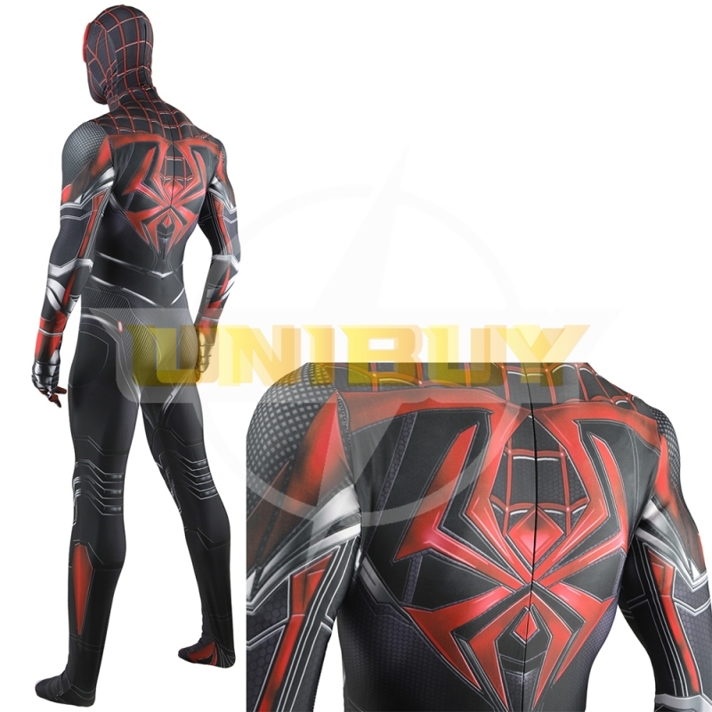 Marvel's Spider-man Miles Morales Advanced Tech Suit Bodysuit Costume Cosplay For Men Kids Unibuy