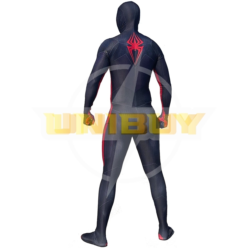 Spider-Man Across the Spider-Verse Miles Morales Suit Costume Cosplay Bodysuit For Men Kids Unibuy