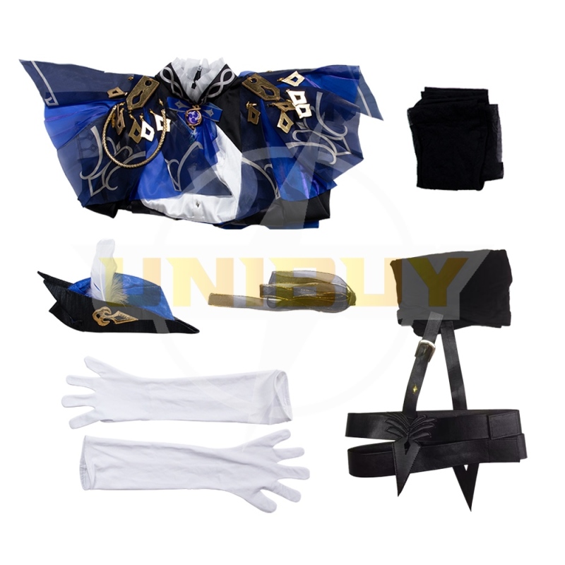 Genshin Impact Clorinde Costume Cosplay Suit Unibuy