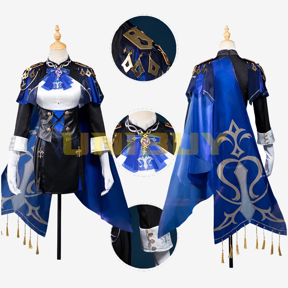 Genshin Impact Clorinde Costume Cosplay Suit Unibuy