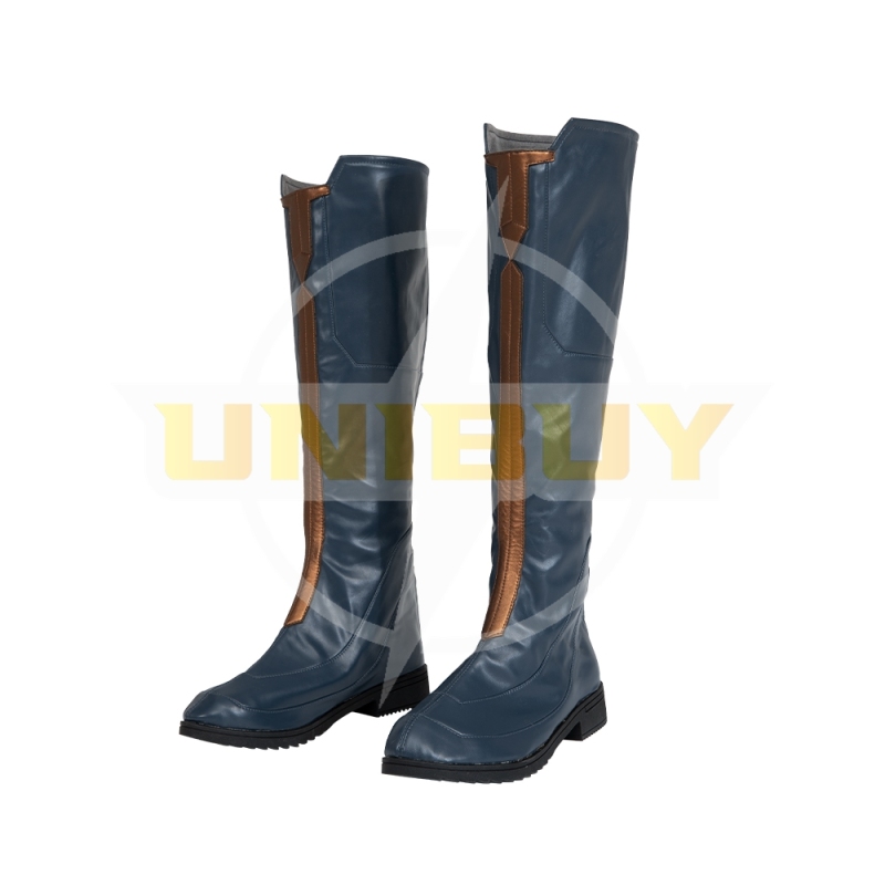 The Marvels Captain Marvel Shoes Cosplay Carol Danvers Women Boots Unibuy