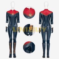 The Marvels Captain Marvel Costume Cosplay Carol Danvers Suit Unibuy