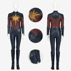 Captain Marvel The Marvels Costume Cosplay Carol Danvers Suit Unibuy