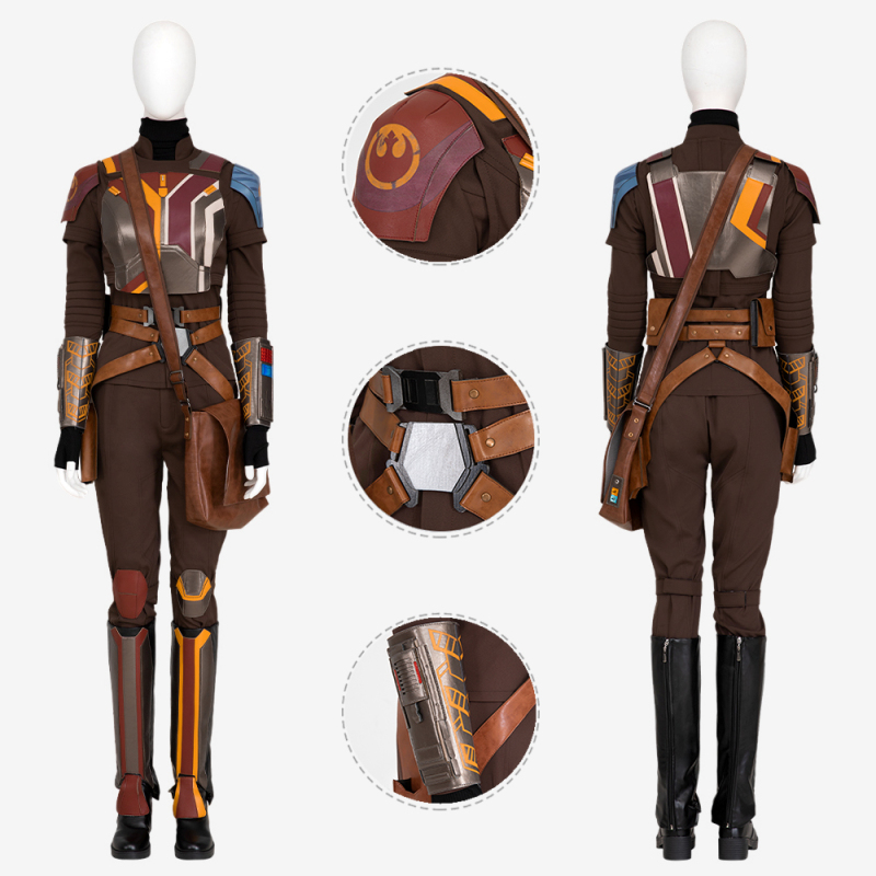 Ahsoka Sabine Wren Costume Cosplay Suit Unibuy