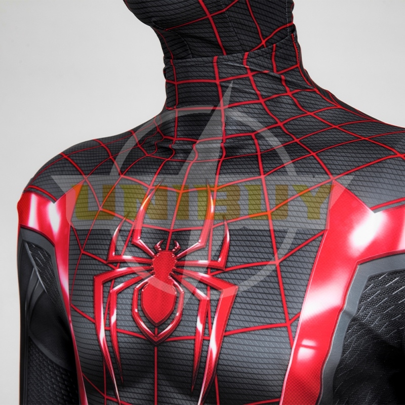 Spider-Man 2 Miles Morales Bodysuit Costume Cosplay for Adults Kids Unibuy