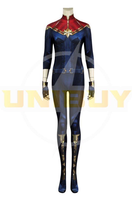 The Marvels 2 Captain Marvel Bodysuit Costume Cosplay Carol Danvers Suit Unibuy