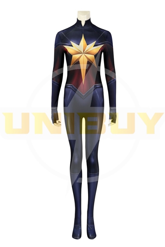 The Marvels 2 Captain Marvel Bodysuit Costume Cosplay Carol Danvers Suit Unibuy