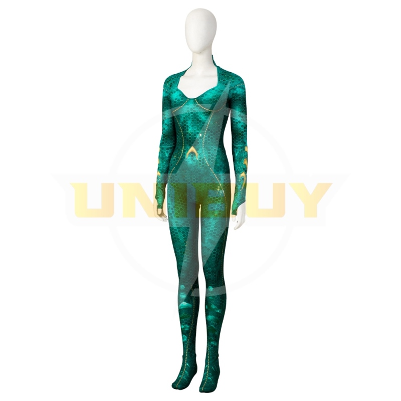 Aquaman 2 Mera Bodysuit Costume Cosplay Suit for Adults Kids Unibuy