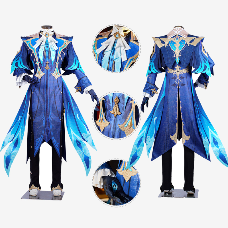 Genshin Impact Neuvillette Costume Cosplay Suit Unibuy