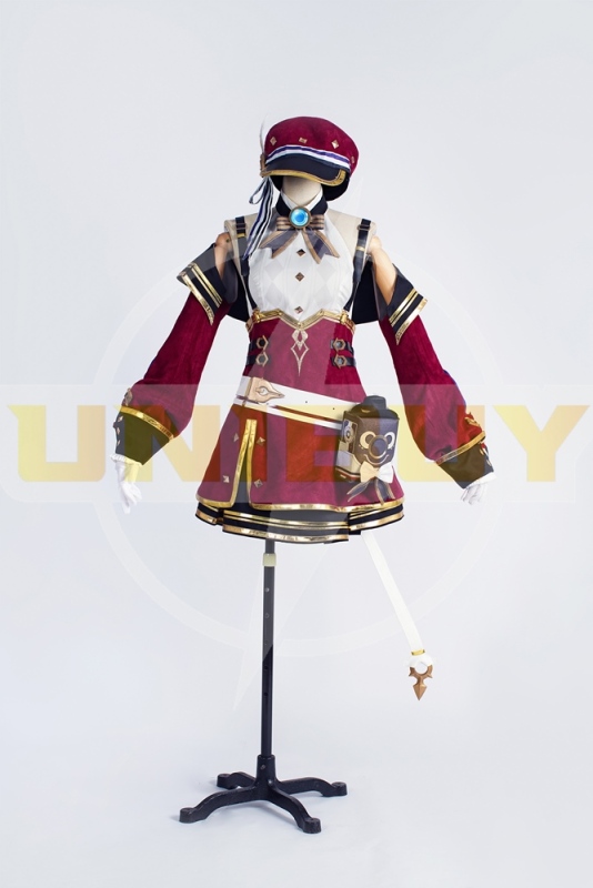 Genshin Impact Charlotte Costumes Cosplay Suit Unibuy