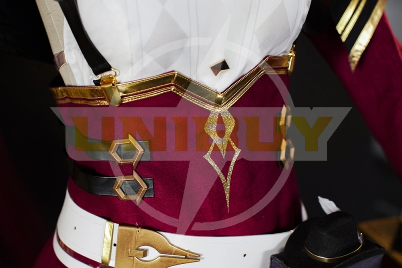 Genshin Impact Charlotte Costumes Cosplay Suit Unibuy