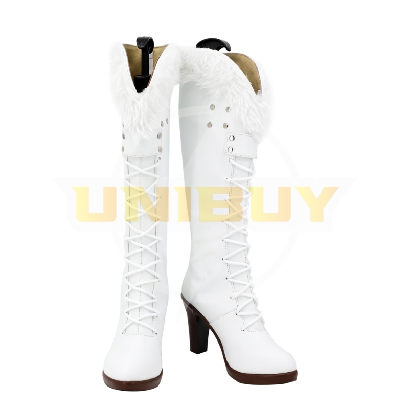 One Piece Nico Robin Shoes Cosplay Women Boots White Unibuy