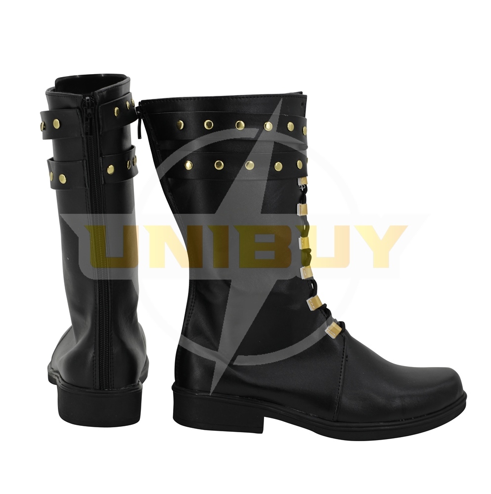 Ensemble Stars Knights Sena Izumi Shoes Cosplay Men Boots Black Unibuy