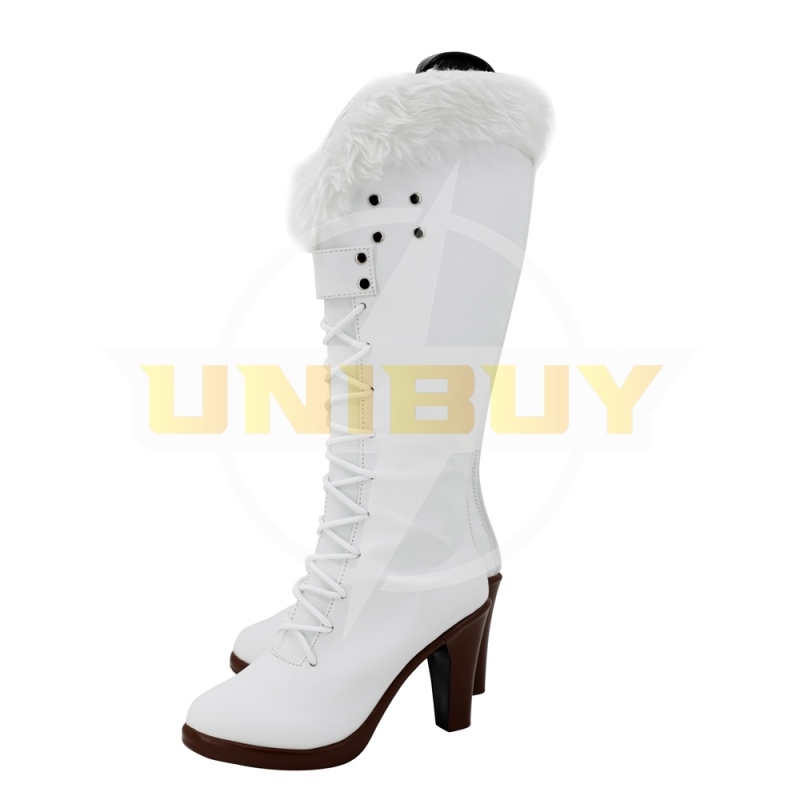 One Piece Nico Robin Shoes Cosplay Women Boots White Unibuy