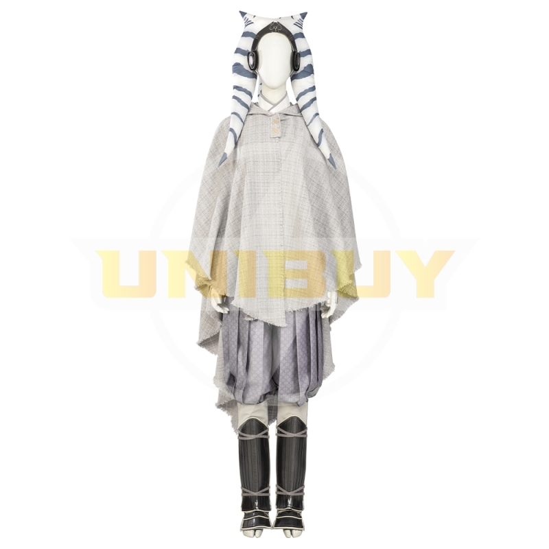 Ahsoka Tano Costume Cosplay Suit with Cloak Unibuy