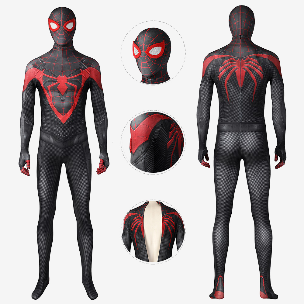 Marvel's Spider-Man: Miles Morales PS5 Bodysuit Costume Cosplay Suit Unibuy