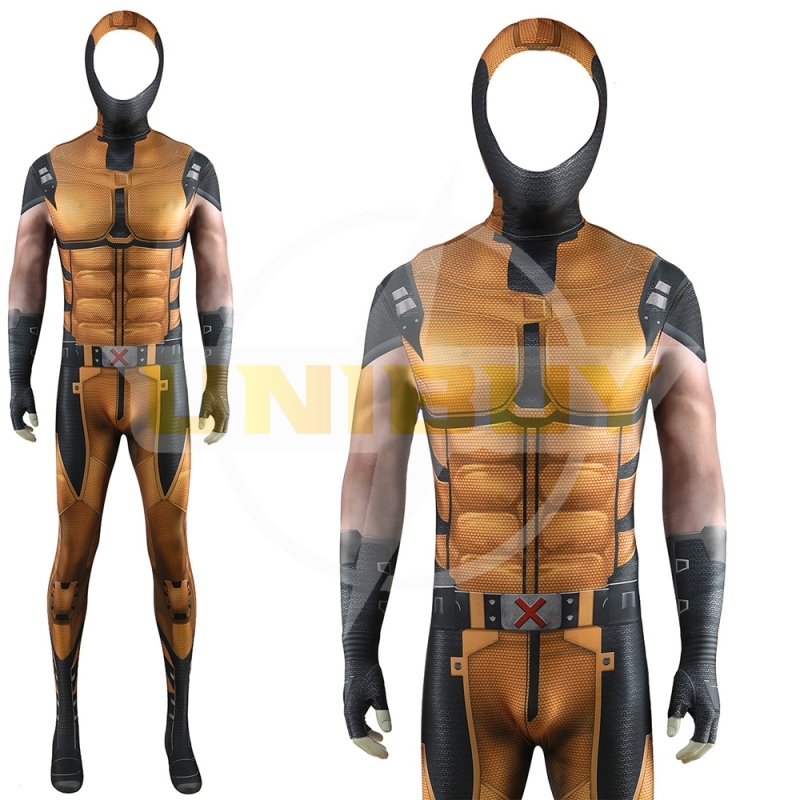 MARVEL Future Revolution Wolverine Bodysuit Costume Cosplay Suit for Adult Kids Unibuy