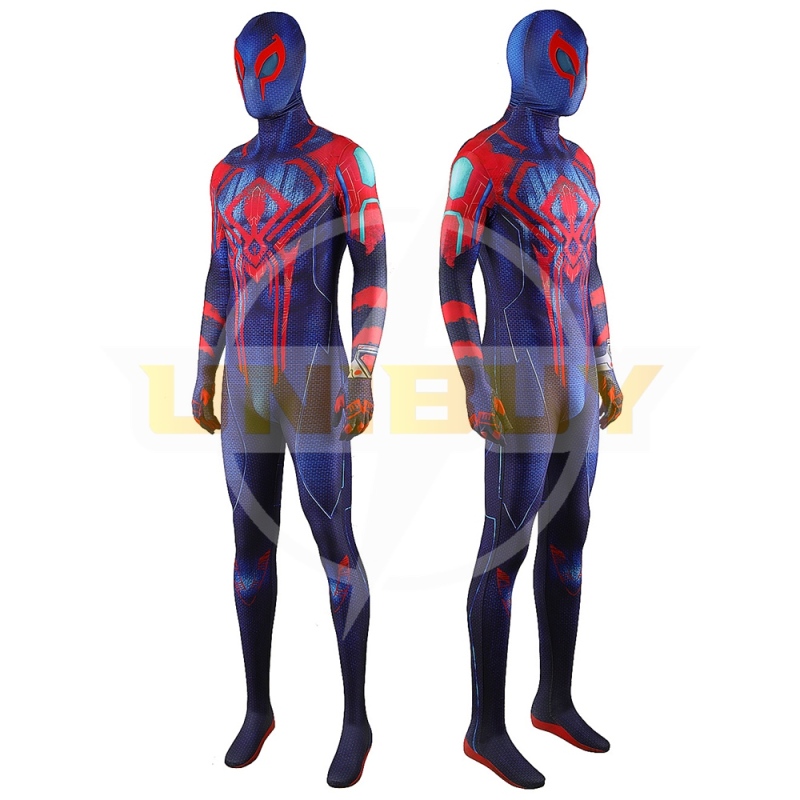 Spider-Man 2099 Costume Cosplay Suit Bodysuit For Men Kids Unibuy