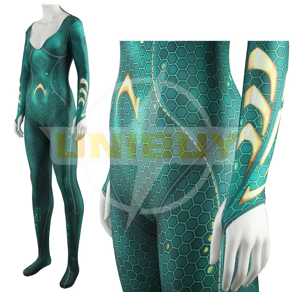 Aquaman and the Lost Kingdom Mera Bodysuit Cosplay Costume Suit for Kids Adult Unibuy