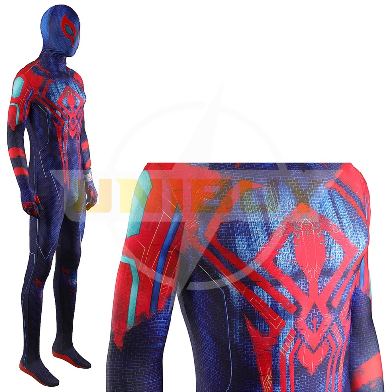 Spider-Man 2099 Costume Cosplay Suit Bodysuit For Men Kids Unibuy