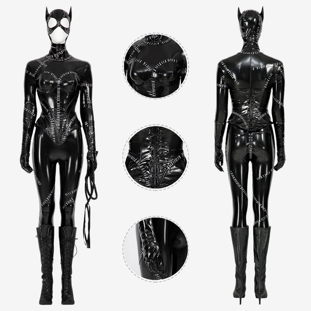 Batman Returns 1992 Catwoman Costume Cosplay Suit Unibuy