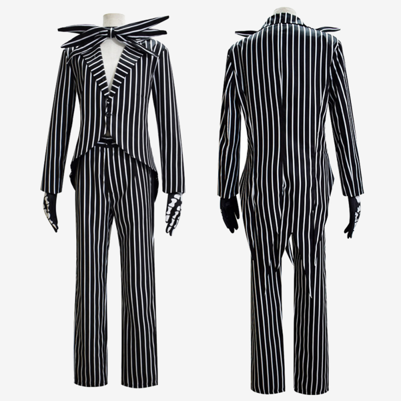 The Nightmare Before Christmas Jack Skellington Costume Cosplay Suit Unibuy