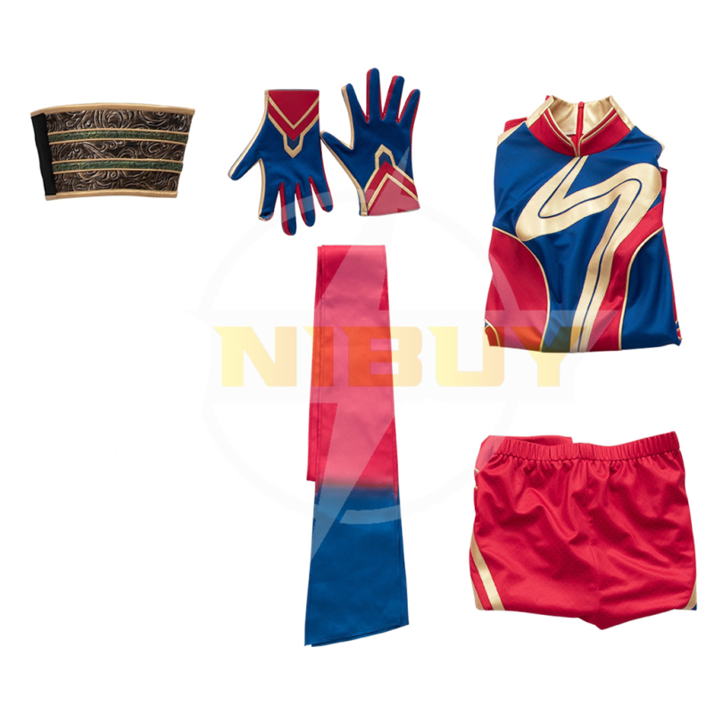 Ms Marvel Kamala Khan Costume Cosplay Suit Ver.1 Unibuy